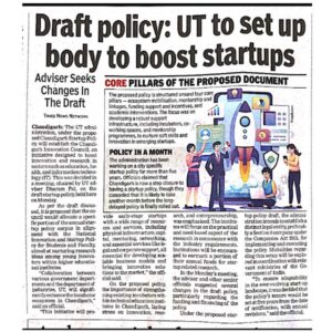 Read more about the article Enhancing Chandigarh’s Startup Ecosystem: A Balanced Approach / Opportunities and Considerations